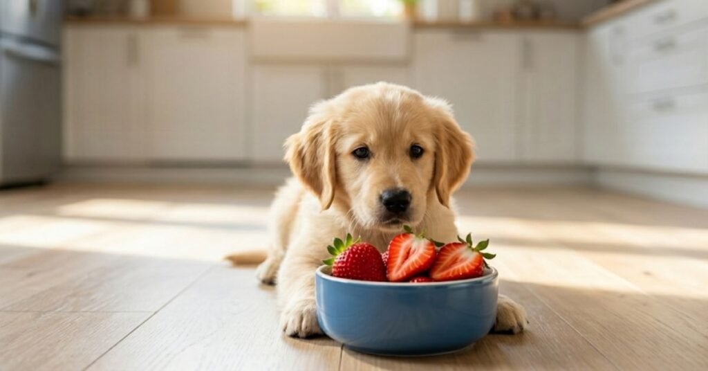 Puppy Nutrition: Can Dogs Eat Strawberries at a Young Age.